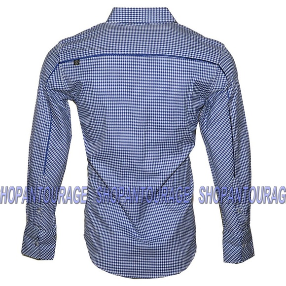 English Heroes EHW112 L/S Woven Shirt For Men - Picture 4 of 7